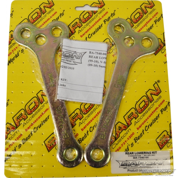 REAR LOWERING KIT<br>Suzuki & Yamaha Models