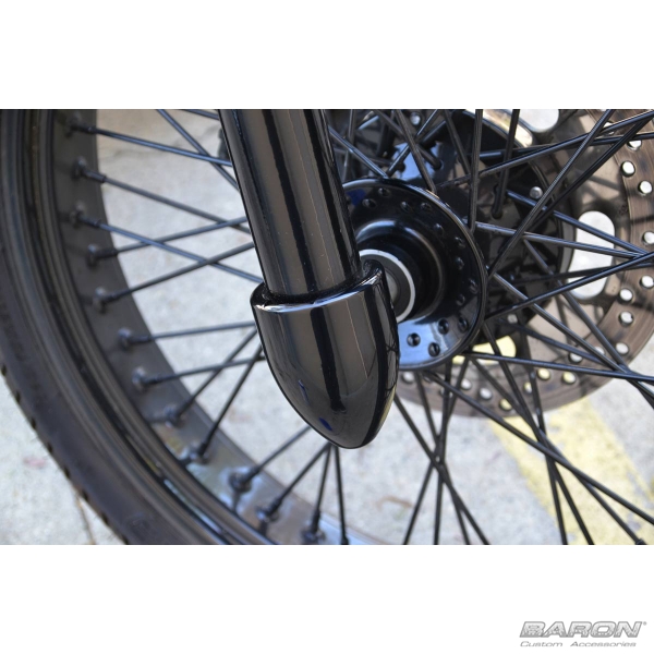 COVERS FORK/AXLE - BLACK